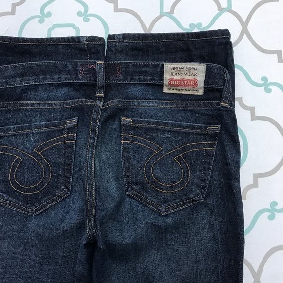 Big Star Denim - 💙👖BIG STAR! SWEET! VGUC👖💙27 3/4 32” DARK WASH!